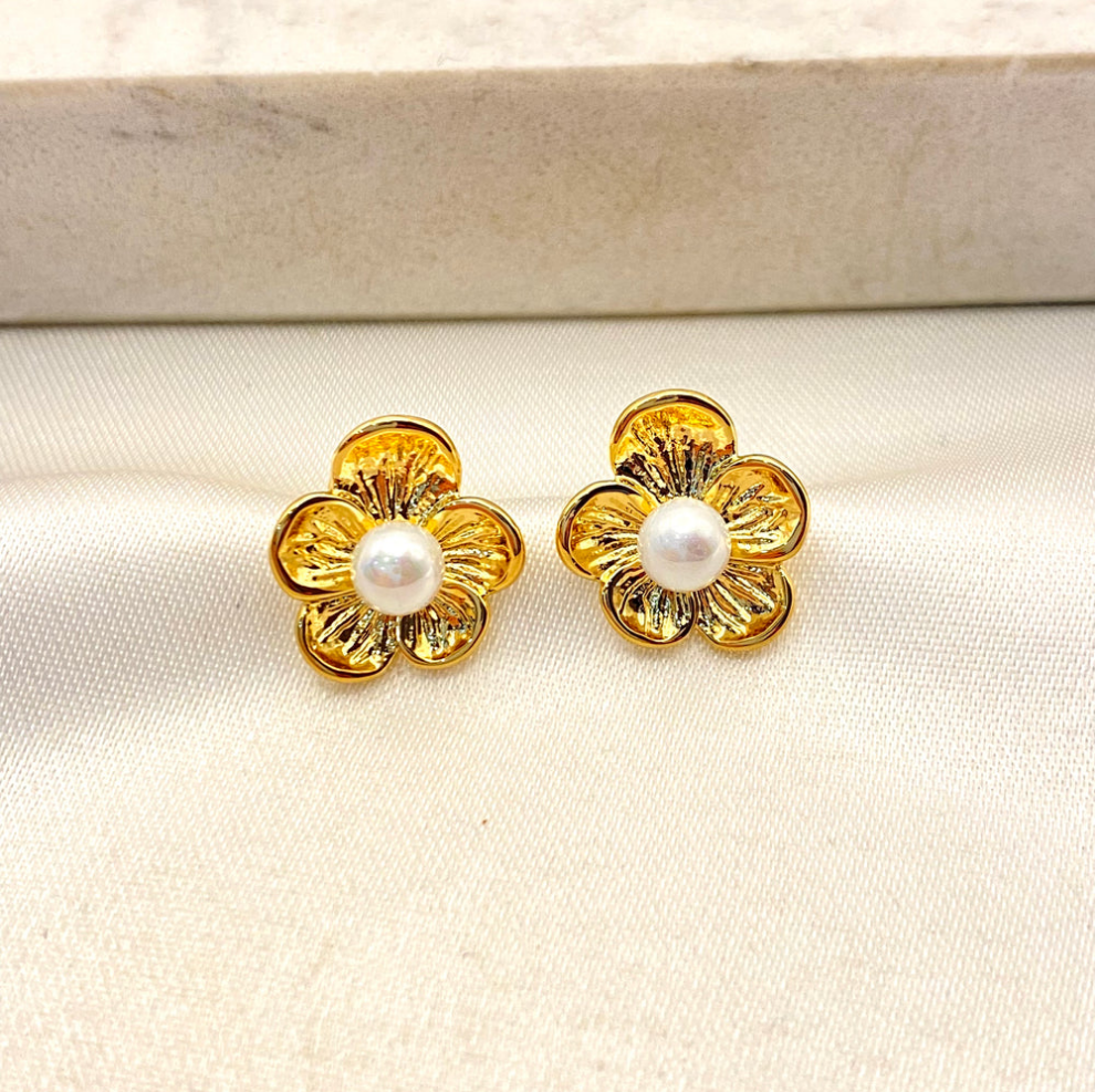 Aretes Flor mini